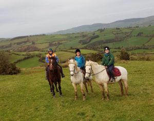 Pony trek at Tipperary Mountain Trekking Centre